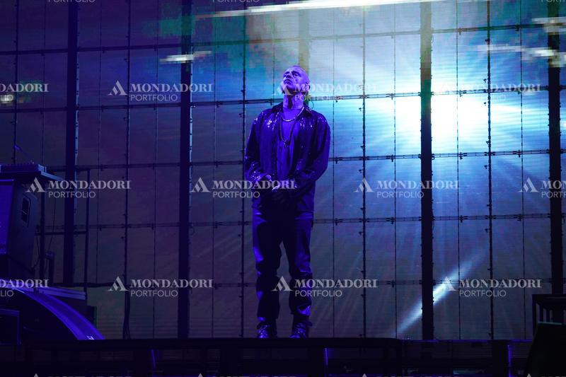 Italian singer Eros Ramazzotti in concert at the Mediolanum Forum in Assago. Milan (Italy), March 15th, 2023