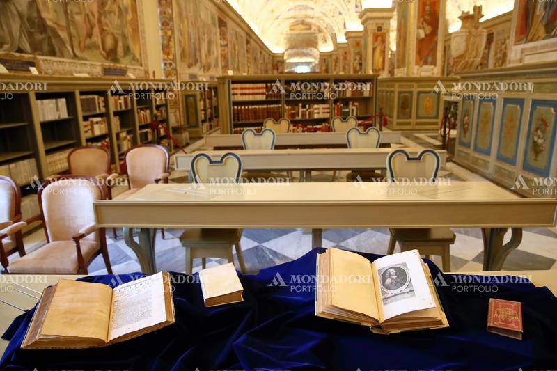 Exhibition of some works by Blaise Pascal, French Catholic philosopher and mathematician in the Sistine Hall of the Vatican Apostolic Library. Vatican City (Vatican), June 19th, 2023.