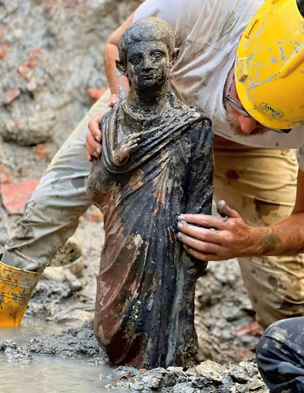 San Casciano dei Bagni - Ritrovamento 24 bronzi